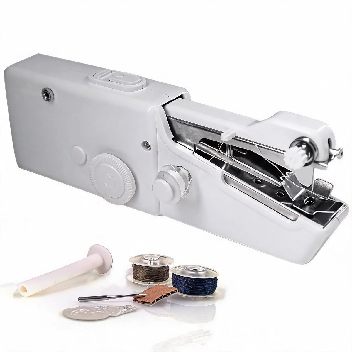 Portable Handheld Sewing Kit – Battery Powered
