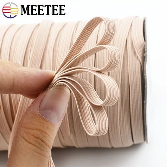 Nude 6mm Flat Elastic Rope