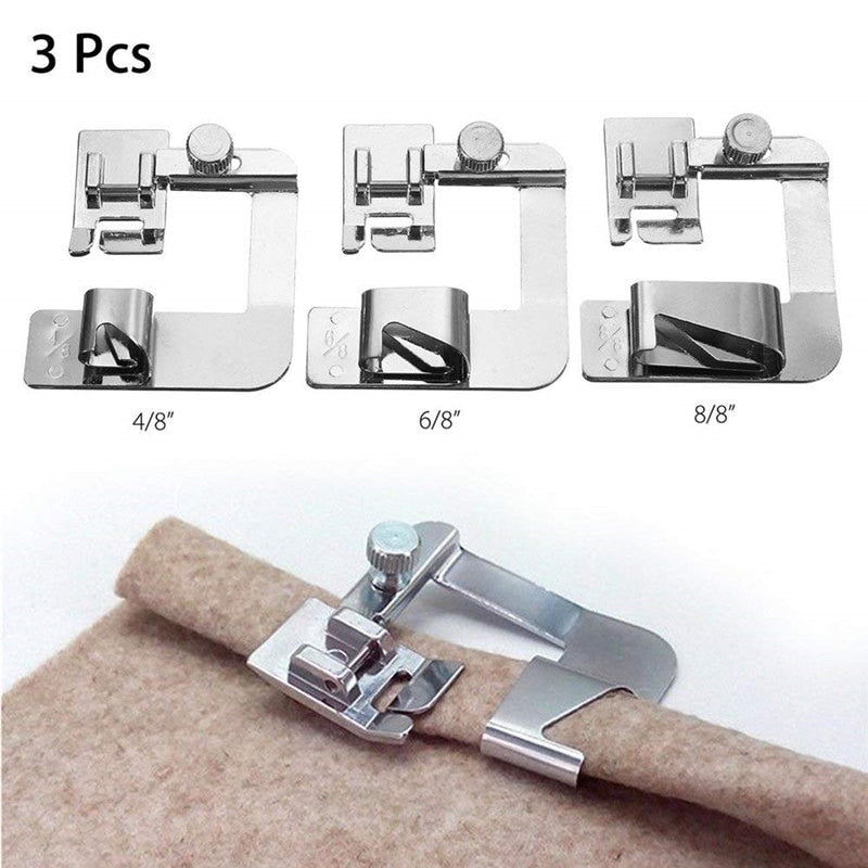 Rolled Hem Presser Foot Set