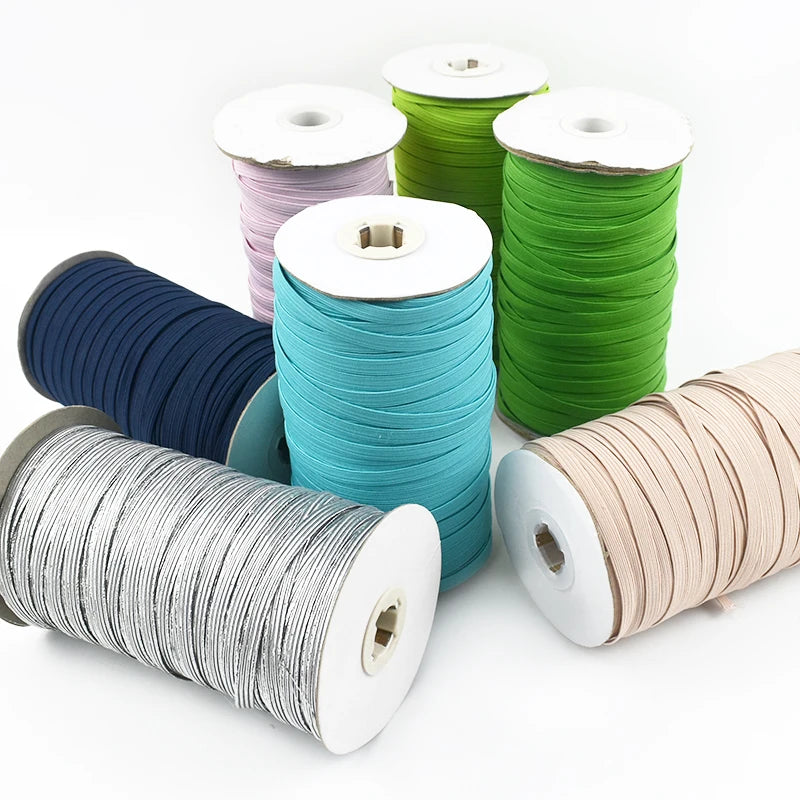 Nude 6mm Flat Elastic Rope