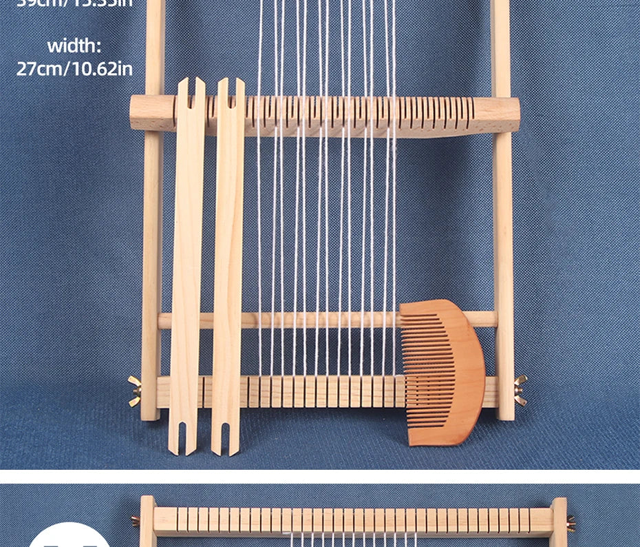 Wooden Weaving Loom