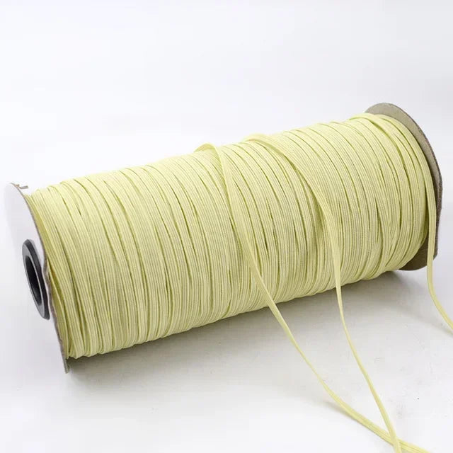 Nude 6mm Flat Elastic Rope