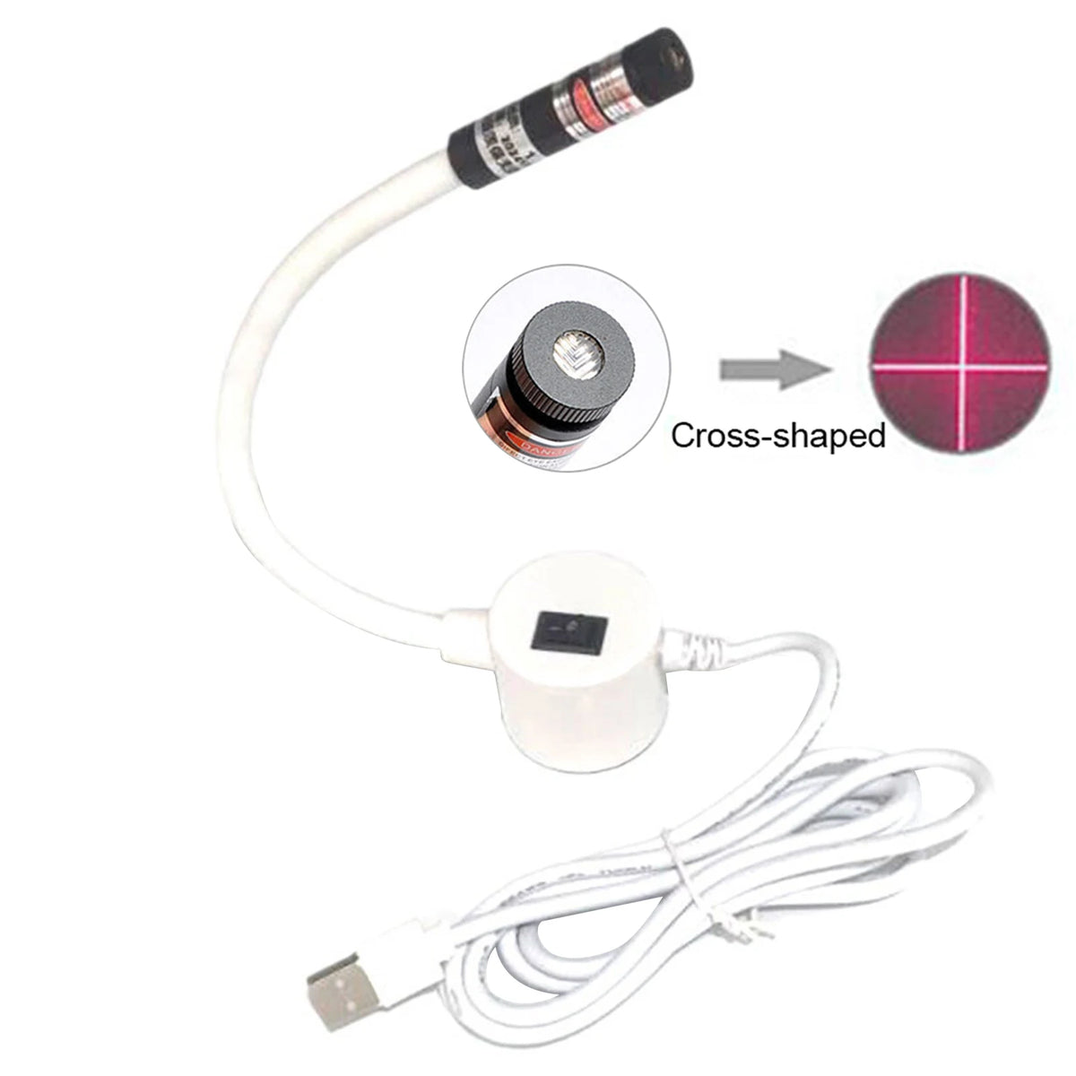 Magnetic Sewing Laser Guide with Crosshair Light – for Straight Stitching & Machine Quilting (3 in-One)