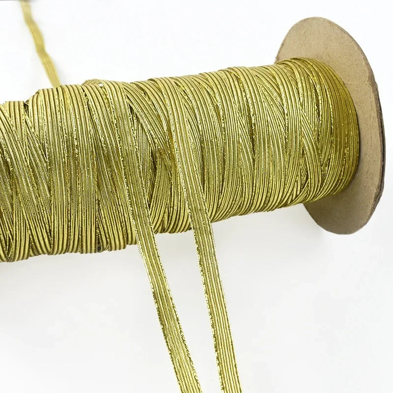 Nude 6mm Flat Elastic Rope