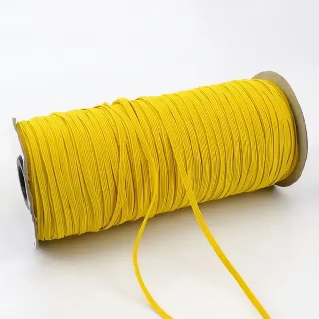 Nude 6mm Flat Elastic Rope