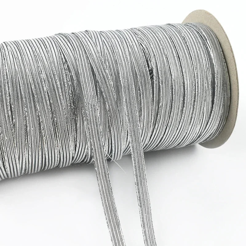 Nude 6mm Flat Elastic Rope