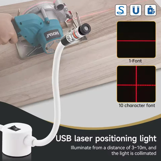 Magnetic Sewing Laser Guide with Crosshair Light – for Straight Stitching & Machine Quilting (3 in-One)