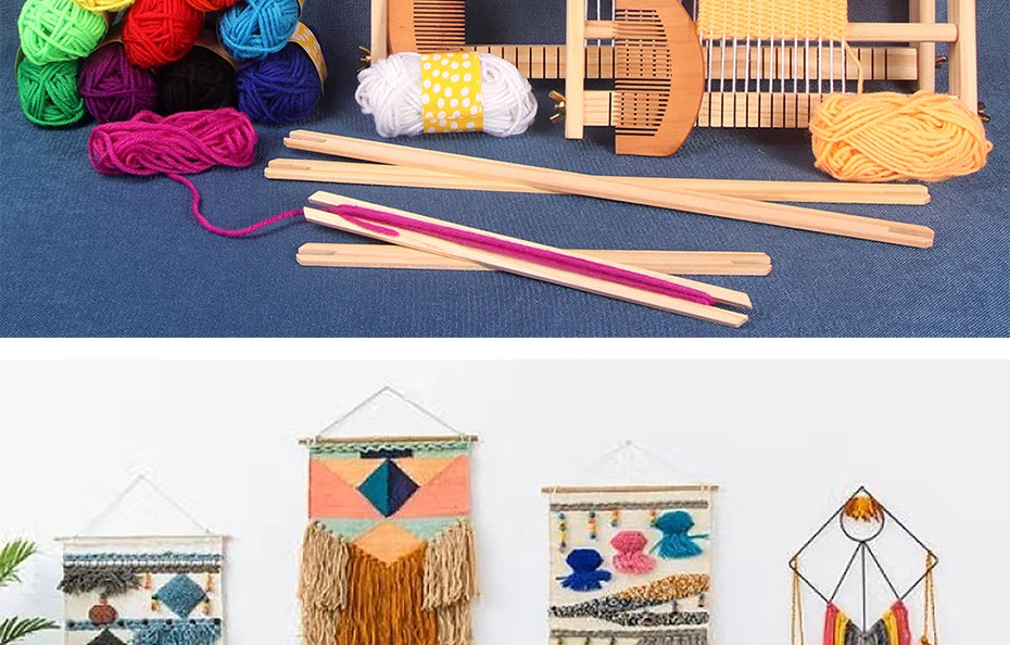 Wooden Weaving Loom