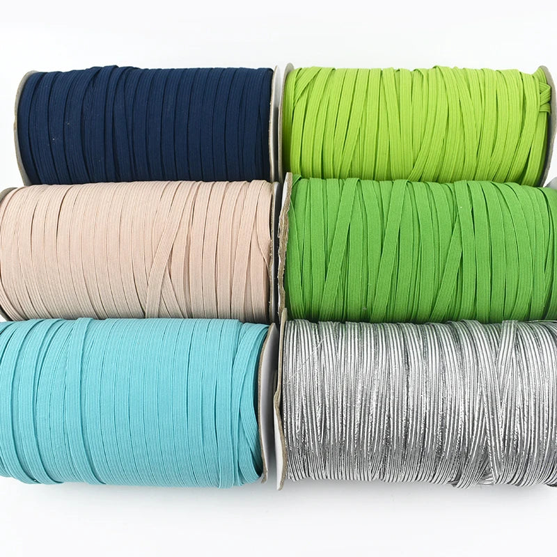 Nude 6mm Flat Elastic Rope