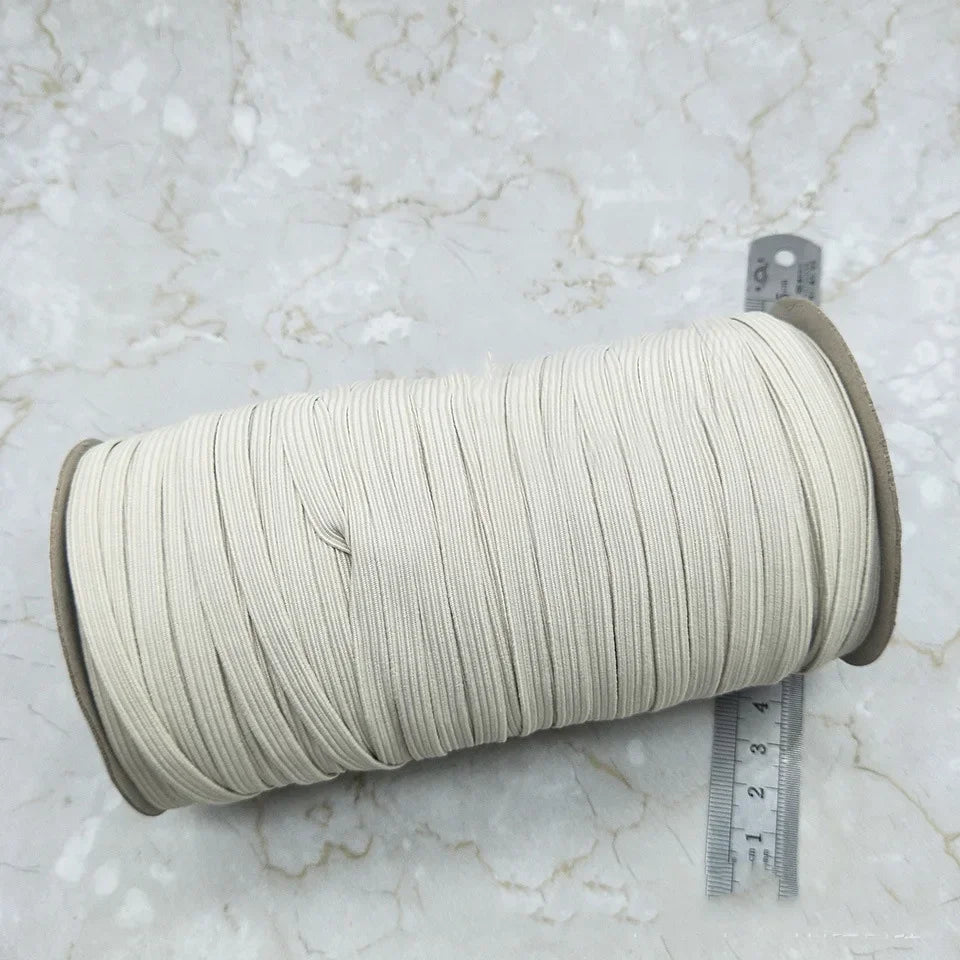 Nude 6mm Flat Elastic Rope