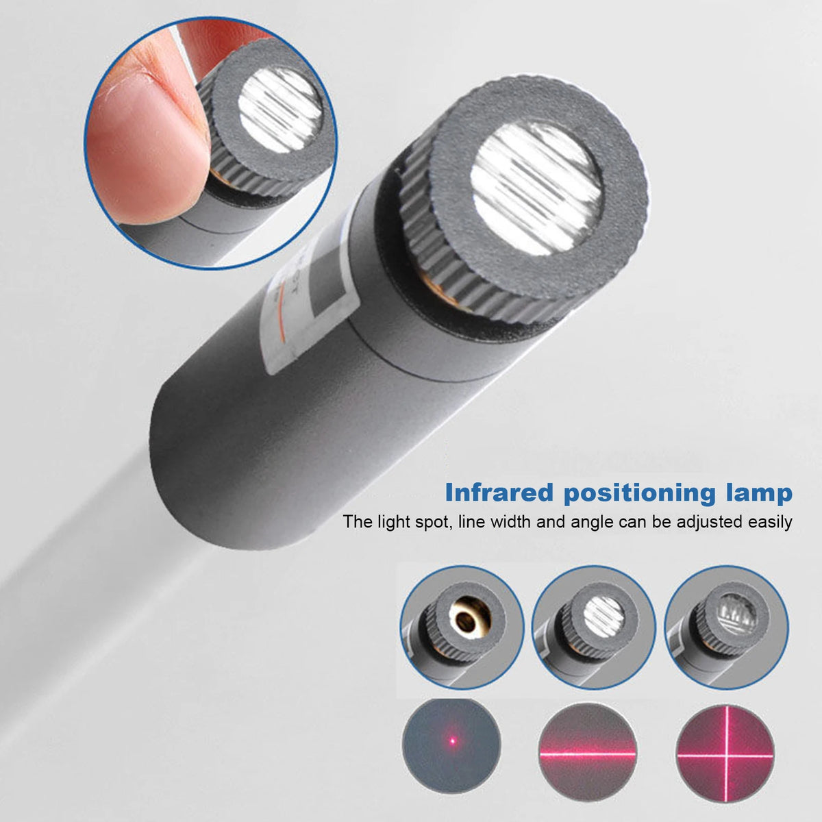 Magnetic Sewing Laser Guide with Crosshair Light – for Straight Stitching & Machine Quilting (3 in-One)