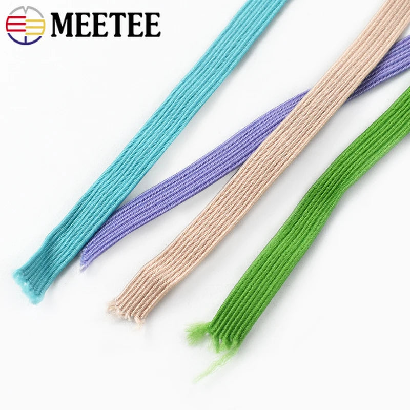 Nude 6mm Flat Elastic Rope