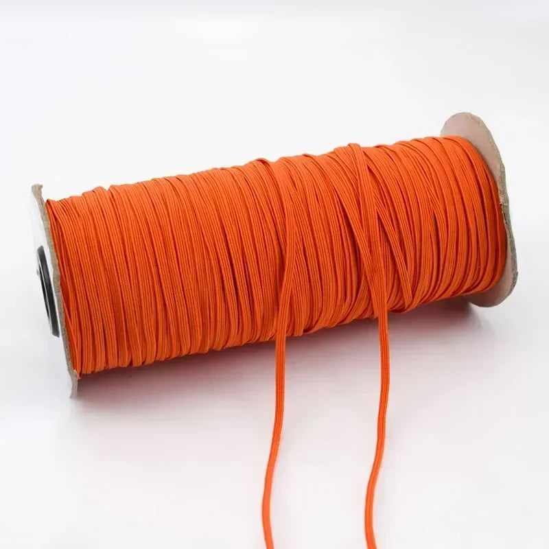 Nude 6mm Flat Elastic Rope
