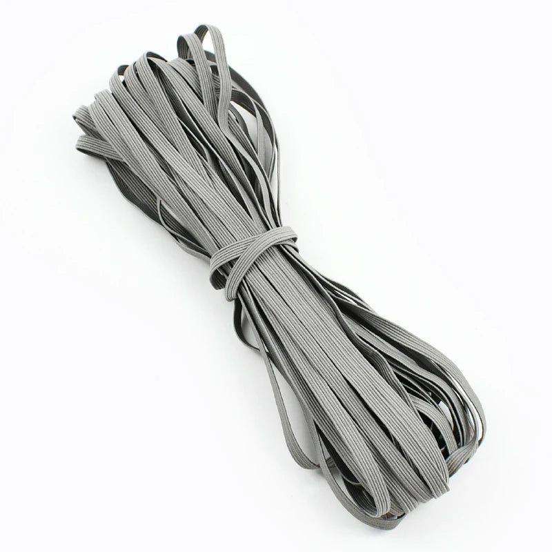 Nude 6mm Flat Elastic Rope