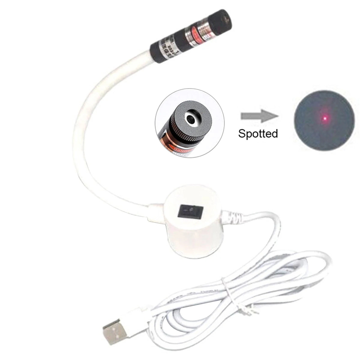 Magnetic Sewing Laser Guide with Crosshair Light – for Straight Stitching & Machine Quilting (3 in-One)