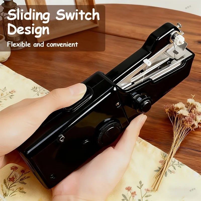 Portable Handheld Sewing Kit – Battery Powered