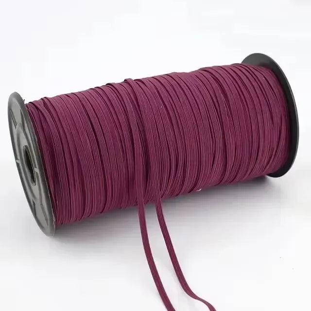 Nude 6mm Flat Elastic Rope