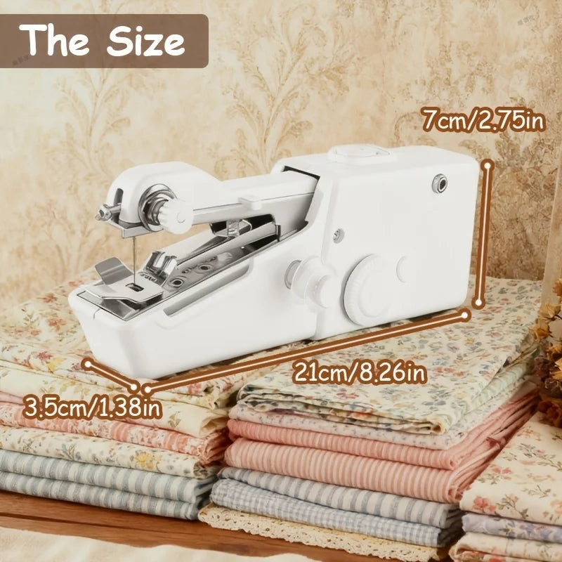 Portable Handheld Sewing Kit – Battery Powered